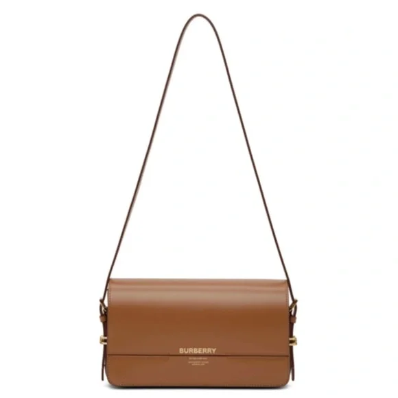 Burberry Grace Nutmeg Leather Shoulder Bag / Cross Body Bag - Picture 10 of 16